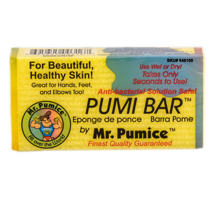Mr. Pumice Pumi Bar - For hands, feet, & elbows