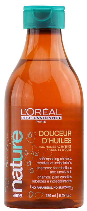 L'oreal Serie Nature Douceur D'Huiles Shampoo for Rebellious and Unruly hair
