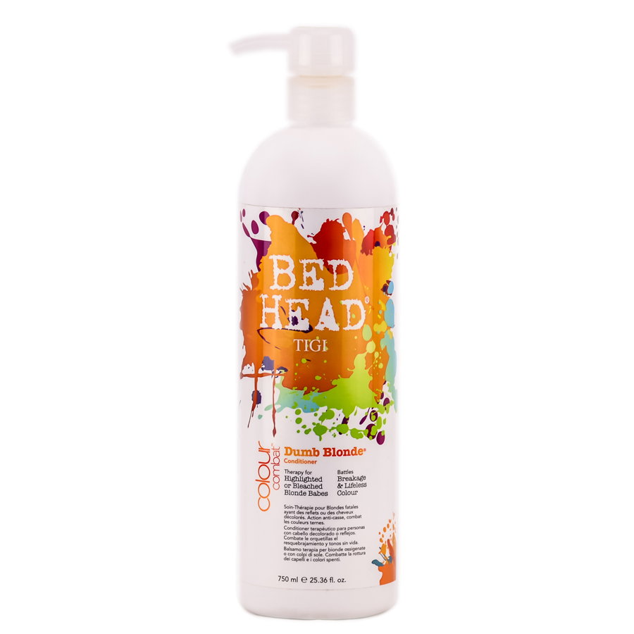 14398-25-36-oz - Tigi Bed Head Colour Combat Dumb Blonde Conditioner-image1 14398-25-36-oz - Tigi Bed Head Colour Combat Dumb Blonde Conditioner-image1