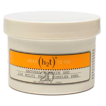 H2T Head to Toe Natural Pumpkin and 20% Multi-Fruit Complex Peel