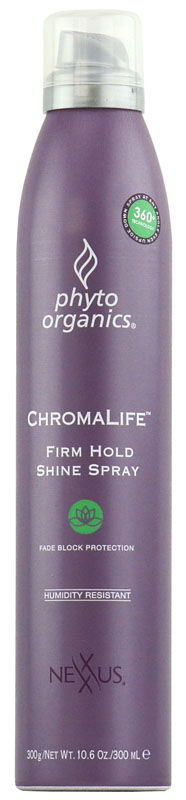 Nexxus Phyto Organics Chromalife Firm Hold Shine Spray Nexxus Phyto Organics Chromalife Firm Hold Shine Spray