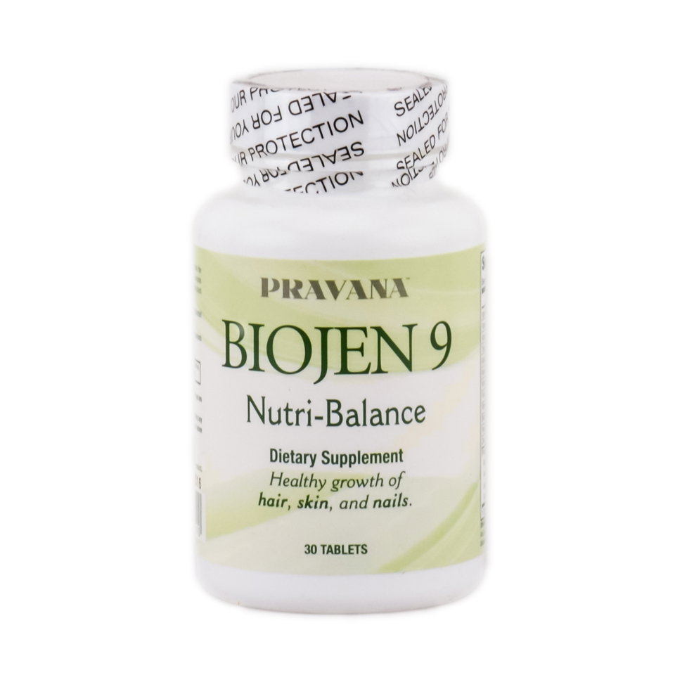 3654-30-tablets - Pravana Biojen 9 Nutri-Balanace Dietary Supplement-image1