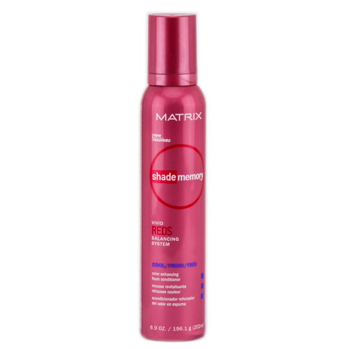 Matrix Shade Memory Vivid Reds Balancing System Color Enhancing Foam Conditioner Matrix Shade Memory Vivid Reds Balancing System Color Enhancing Foam Conditioner