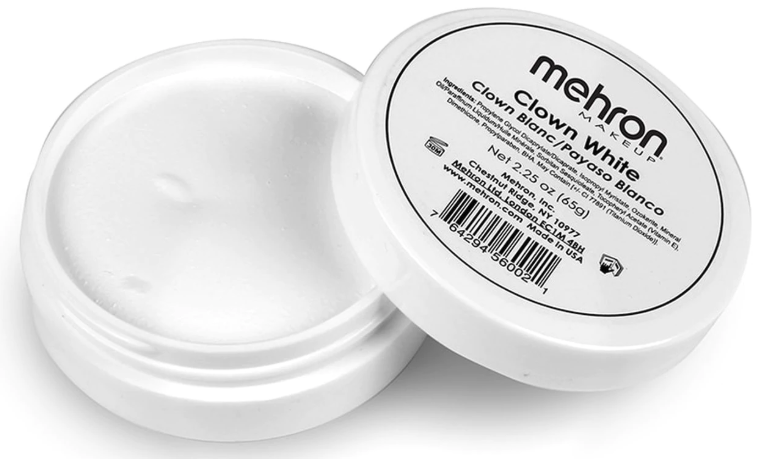 meh05-2-25-oz - Mehron Clown White Makeup-image1