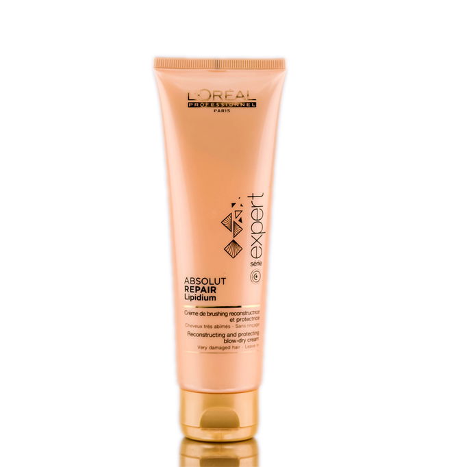 L'Oreal Serie Expert - Absolut Repair Lipidium Reconstructing & Protecting Blow-Dry Cream