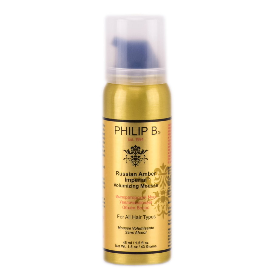 phb04-1-5-oz - Philip B Russian Amber Imperial Volumizing Mousse-image1 phb04-1-5-oz - Philip B Russian Amber Imperial Volumizing Mousse-image1