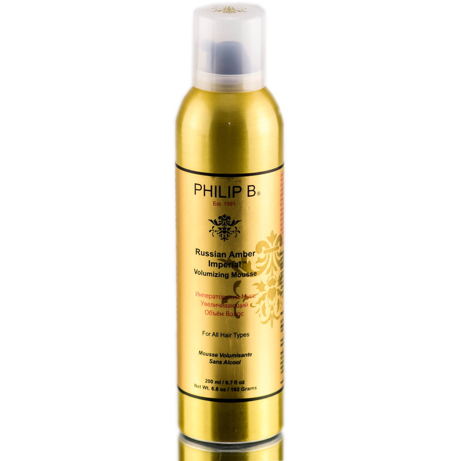 phb04-6-76-oz - Philip B Russian Amber Imperial Volumizing Mousse-image1 phb04-6-76-oz - Philip B Russian Amber Imperial Volumizing Mousse-image1