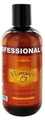 Earthly Body Marrakesh Oil Hair Styling Elixer with Hemp & Argan Oils