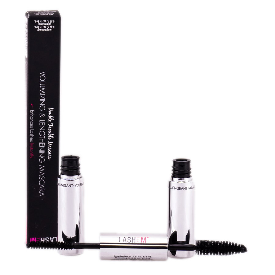 lhm06-0-17-oz - LashEm Double Trouble Mascara Volumizing & Lenthening Mascara-image1