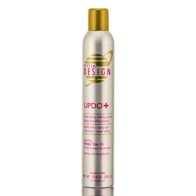 System Design Updo Hair Spray