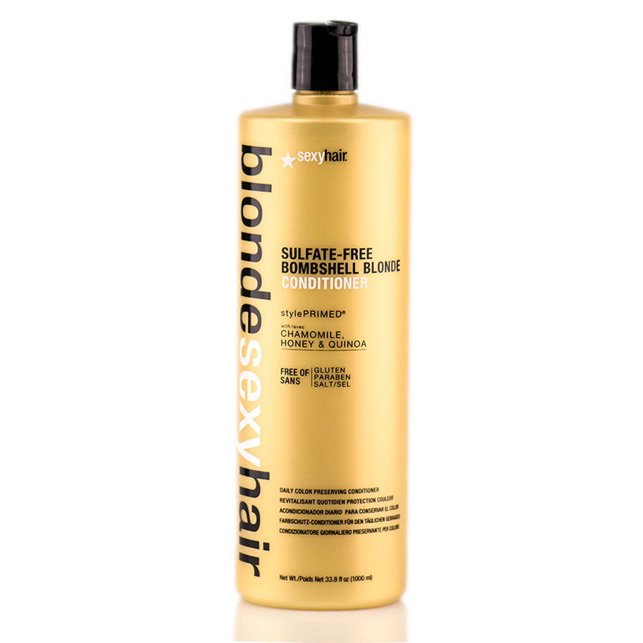 bsh04-33-8-oz - Blonde Sexy Hair Sulfate-Free Bombshell Blonde Conditioner-image1