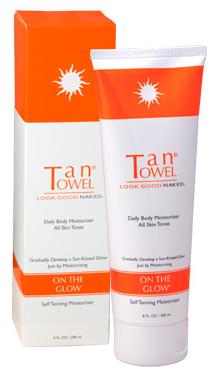 TanTowel On The Glow Self Tanning Daily Body Moisturizer