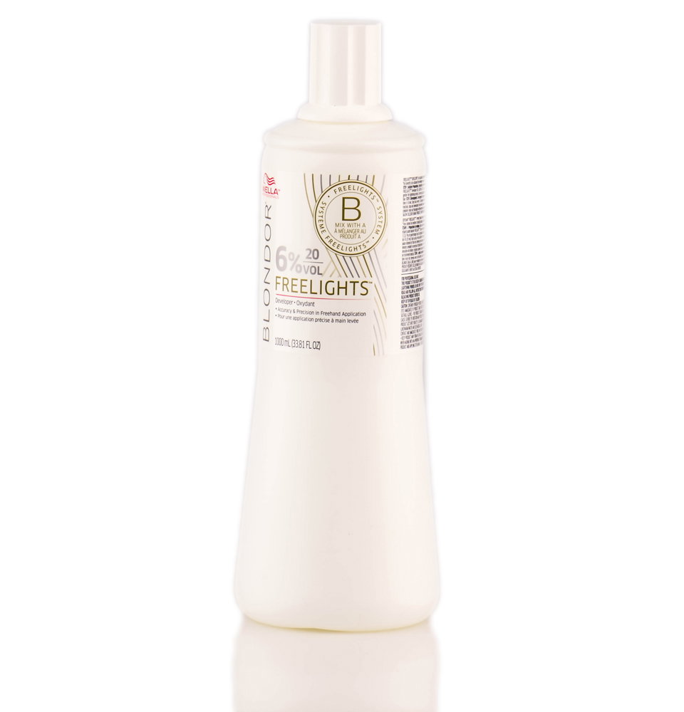 wel48-20-vol-x-6-per-33-81-oz - Wella Professionals Blondor Freelights Developer-image1