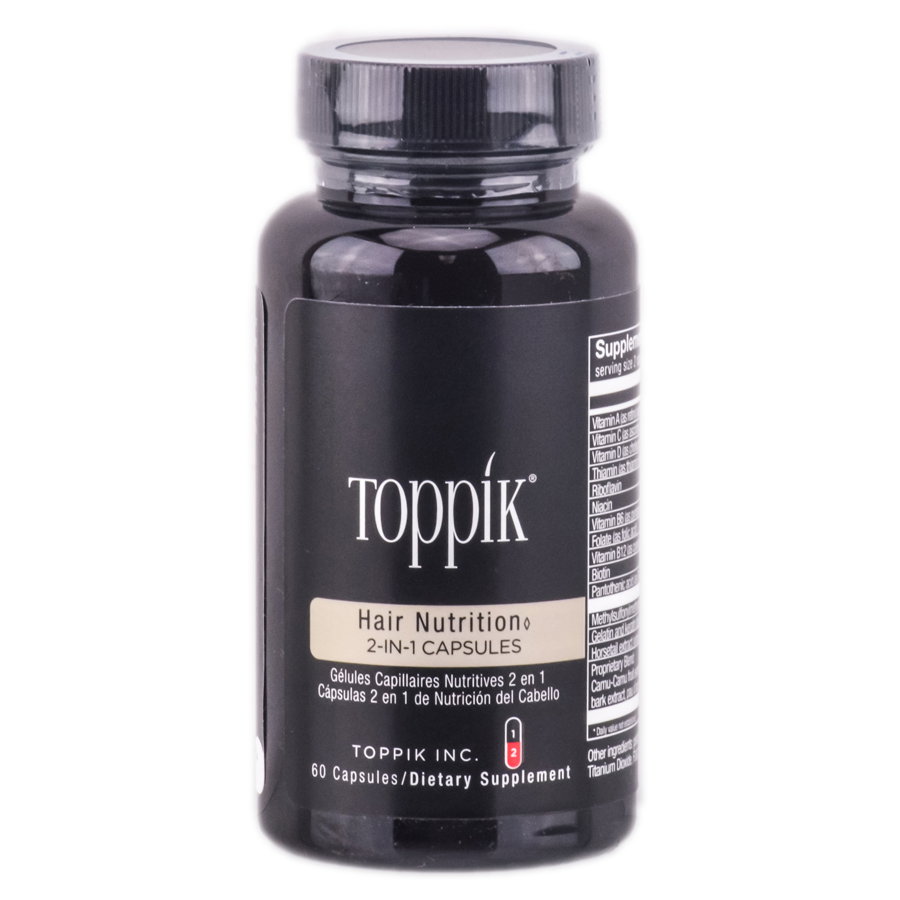 tpk07-60-capsules - Toppik Hair Nutrition 2 In 1 Capsules-image1