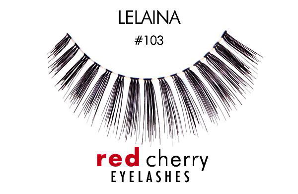 tro01-103 - Troika Red Cherry Eyelashes-image1