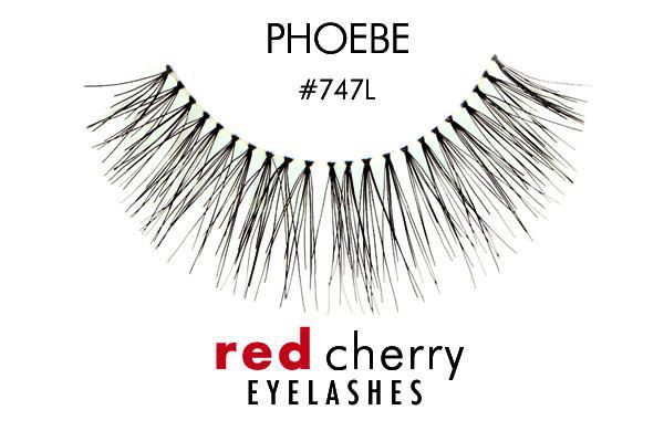 tro01-747l - Troika Red Cherry Eyelashes-image1