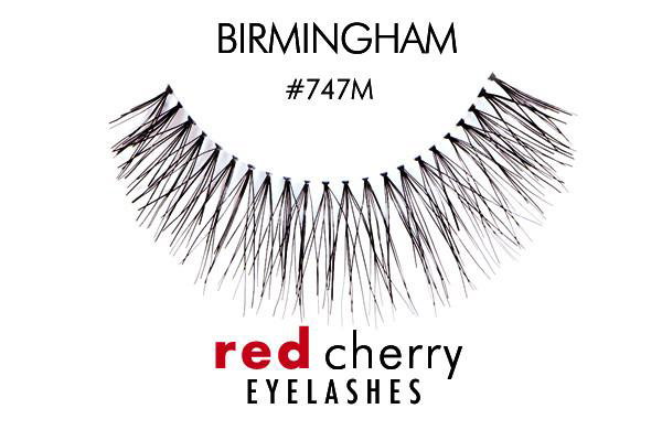 tro01-747m - Troika Red Cherry Eyelashes-image1