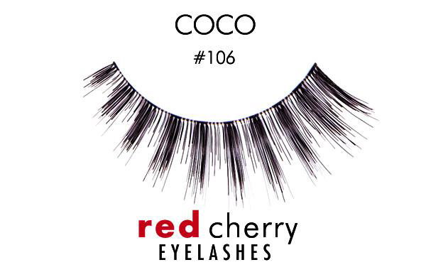 tro01-106 - Troika Red Cherry Eyelashes-image1