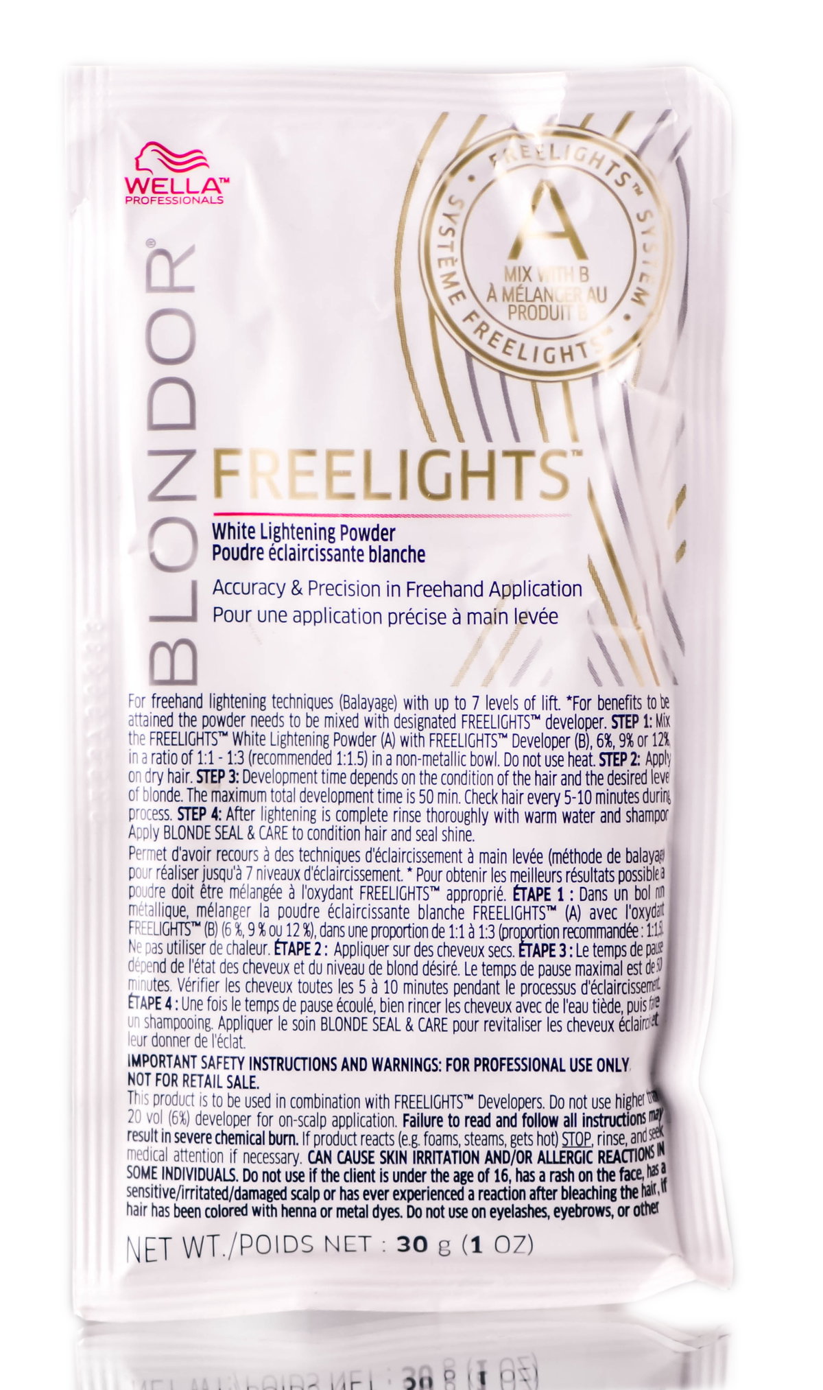 wel49-1-oz - Wella Professionals Blondor Freelights White Lightening Powder-image1