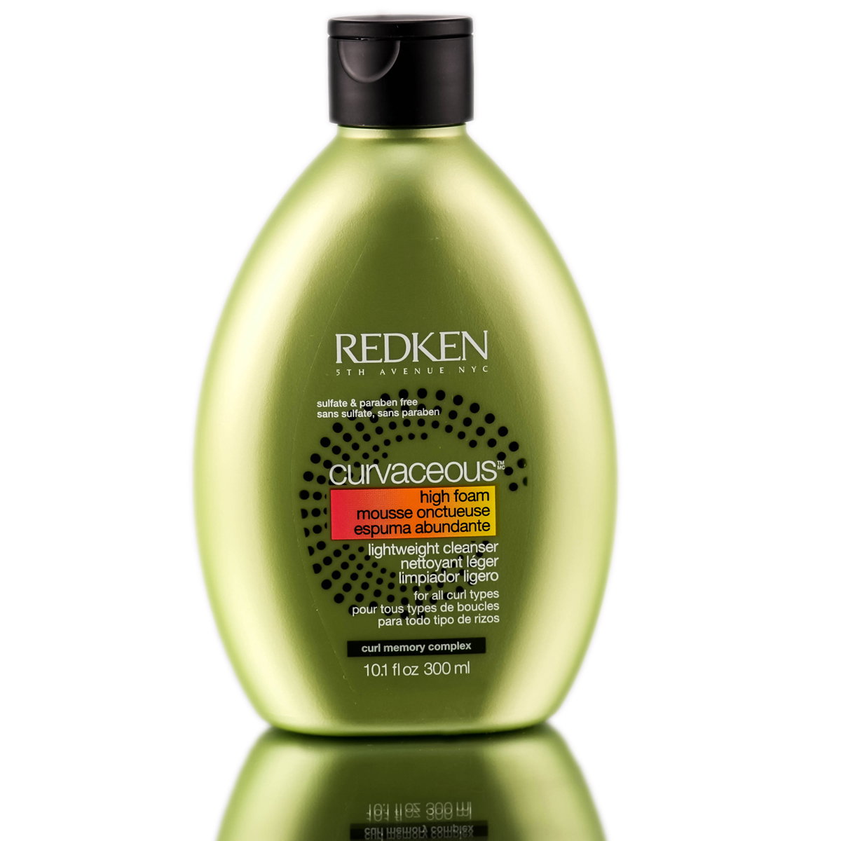 red224-10-1-oz - Redken Curvaceous High Foam Lightweight Cleanser-image1