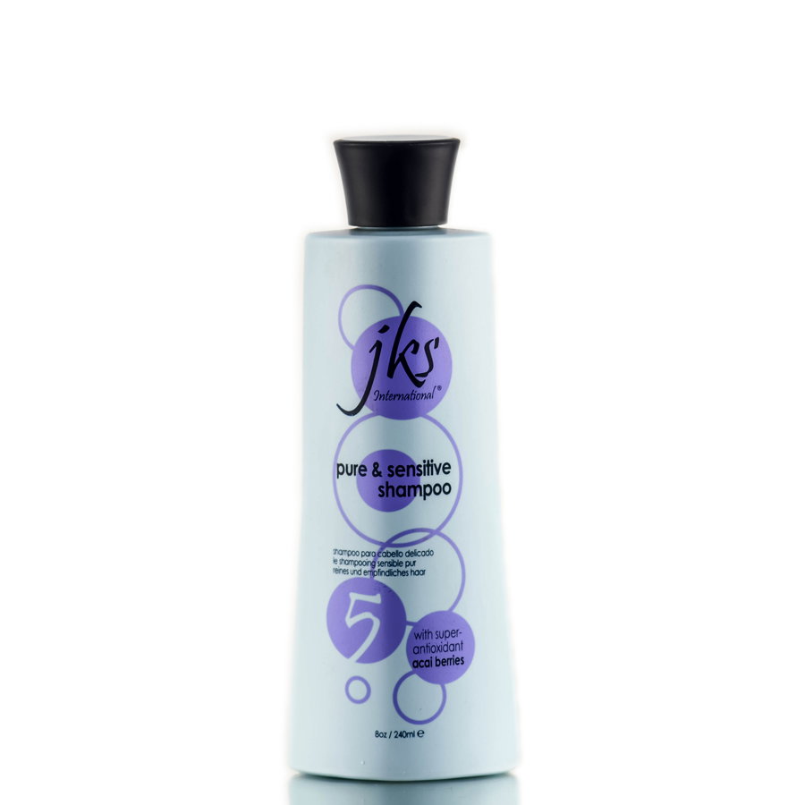 jks01-8-oz - JKS International Pure & Sensitive Shampoo-image1