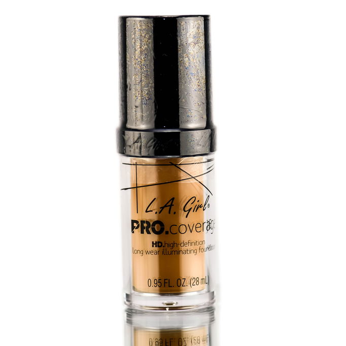 LA Girl Pro Coverage HD Long Wear Illuminating Foundation LA Girl Pro Coverage HD Long Wear Illuminating Foundation