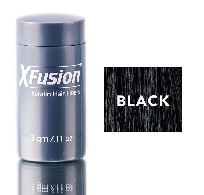XFusion Black Keratin Hair Fibers XFusion Black Keratin Hair Fibers