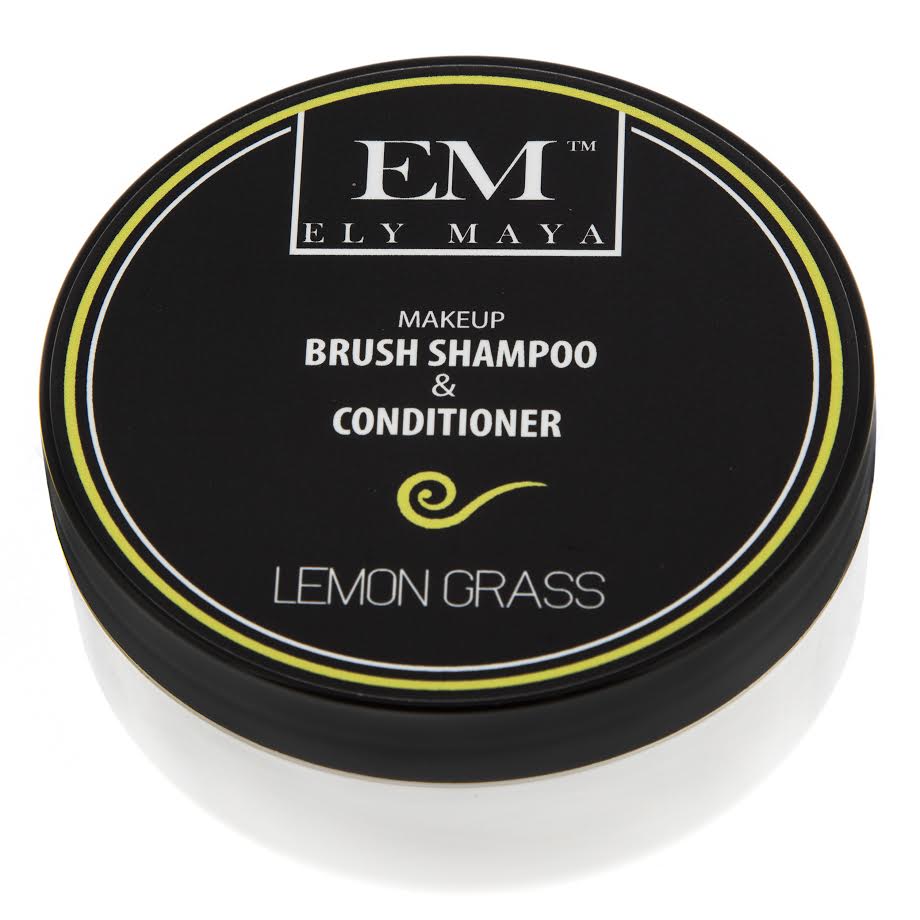 ely02-2-oz - Ely Maya Make-up Brush Shampoo & Conditioner - Lemon Grass-image1