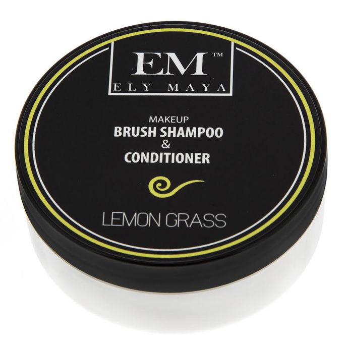 Ely Maya Make-up Brush Shampoo & Conditioner - Lemon Grass