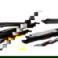 HAI Beauty Concepts- Gold Convertable - Professional Styling Iron - 1 1/4 in