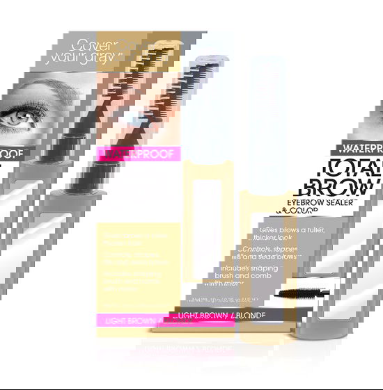 Cover Your Gray Waterproof Total Brow Eyebrow Sealer & Color