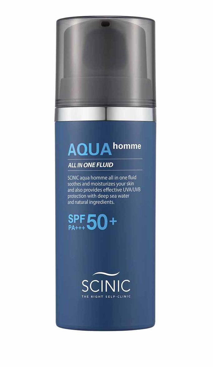 Scinic Aqua Homme All In One Fluid SPF50