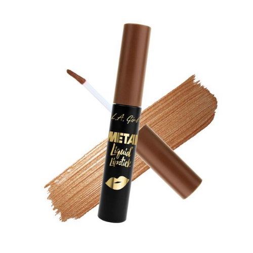 lgu49-satin-gold - LA Girl Metal Liquid Lipstick-image1