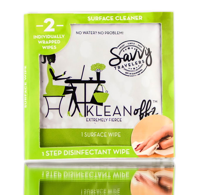 Savvy Travelers KleanOffz Surface Cleaner