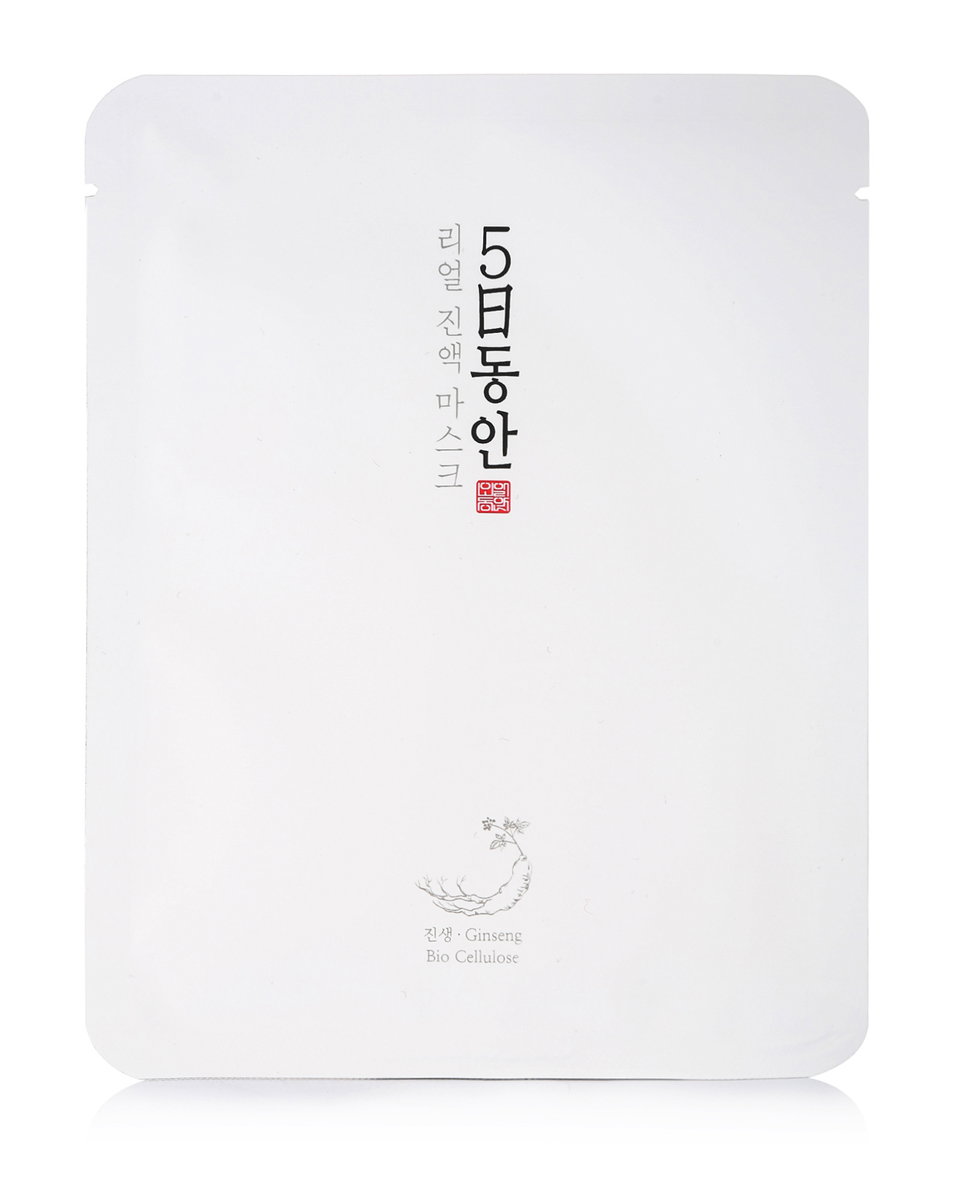 asa07-anti-aging - Asamo Real Essence Ginseng Bio-Cellulose Sheet Mask-image1