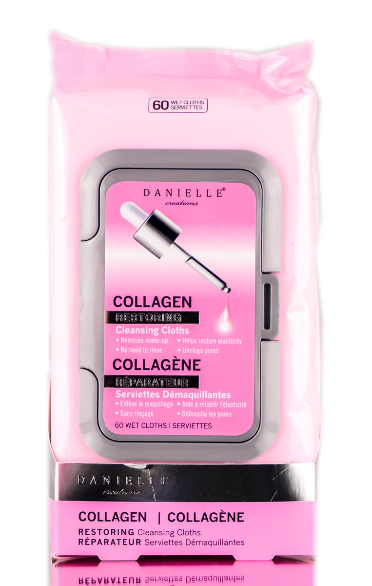 dan07-60 - Danielle Creations Collagen Restoring Cleansing Cloths-image1