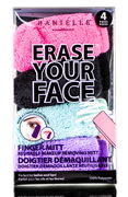 Danielle Creations Erase Your Face Finger Mitt Reusable Makeup Removing Mitt