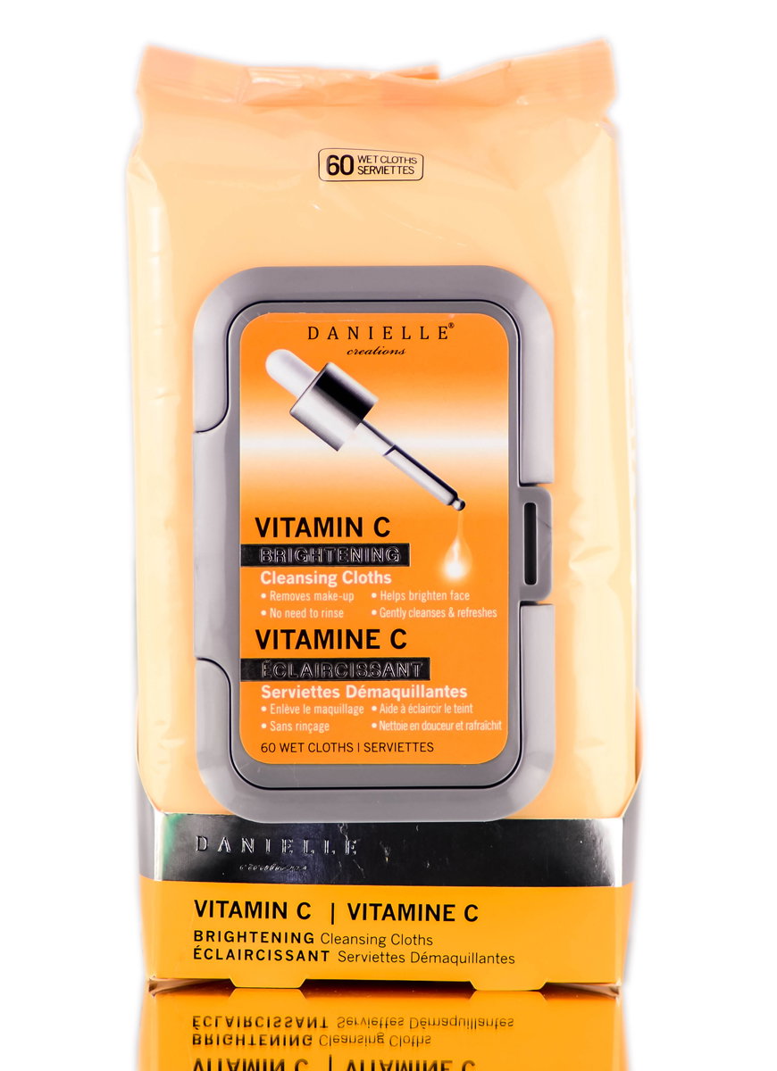 dan03-60 - Danielle Creations Vitamin C Brightening Cleansing Cloths-image1