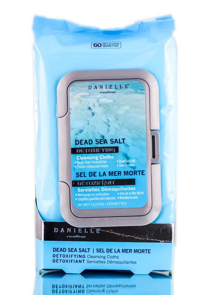 Danielle Creations Dead Sea Salt Detoxfying Cleansing Cloths
