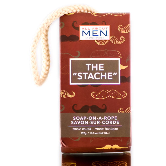 Upper Canada Soap All About Men Soap-On-A-Rope