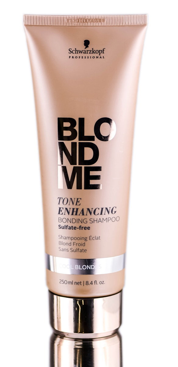 sch223-8-4-oz - Schwarzkopf Pro BlondMe Tone Enhancing Cool Blonde Bonding Shampoo-image1 sch223-8-4-oz - Schwarzkopf Pro BlondMe Tone Enhancing Cool Blonde Bonding Shampoo-image1