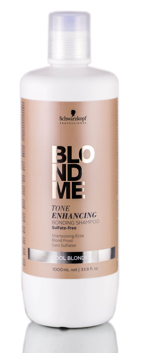 Schwarzkopf Pro BlondMe Tone Enhancing Cool Blonde Bonding Shampoo
