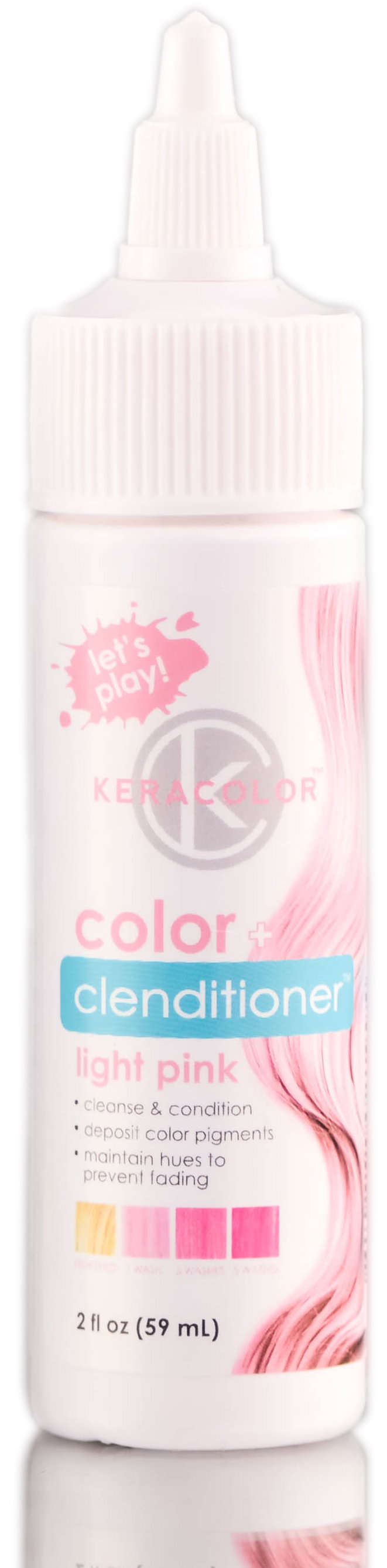 ker03-2-oz - Keracolor Color Clenditioner Light Pink-image1 ker03-2-oz - Keracolor Color Clenditioner Light Pink-image1