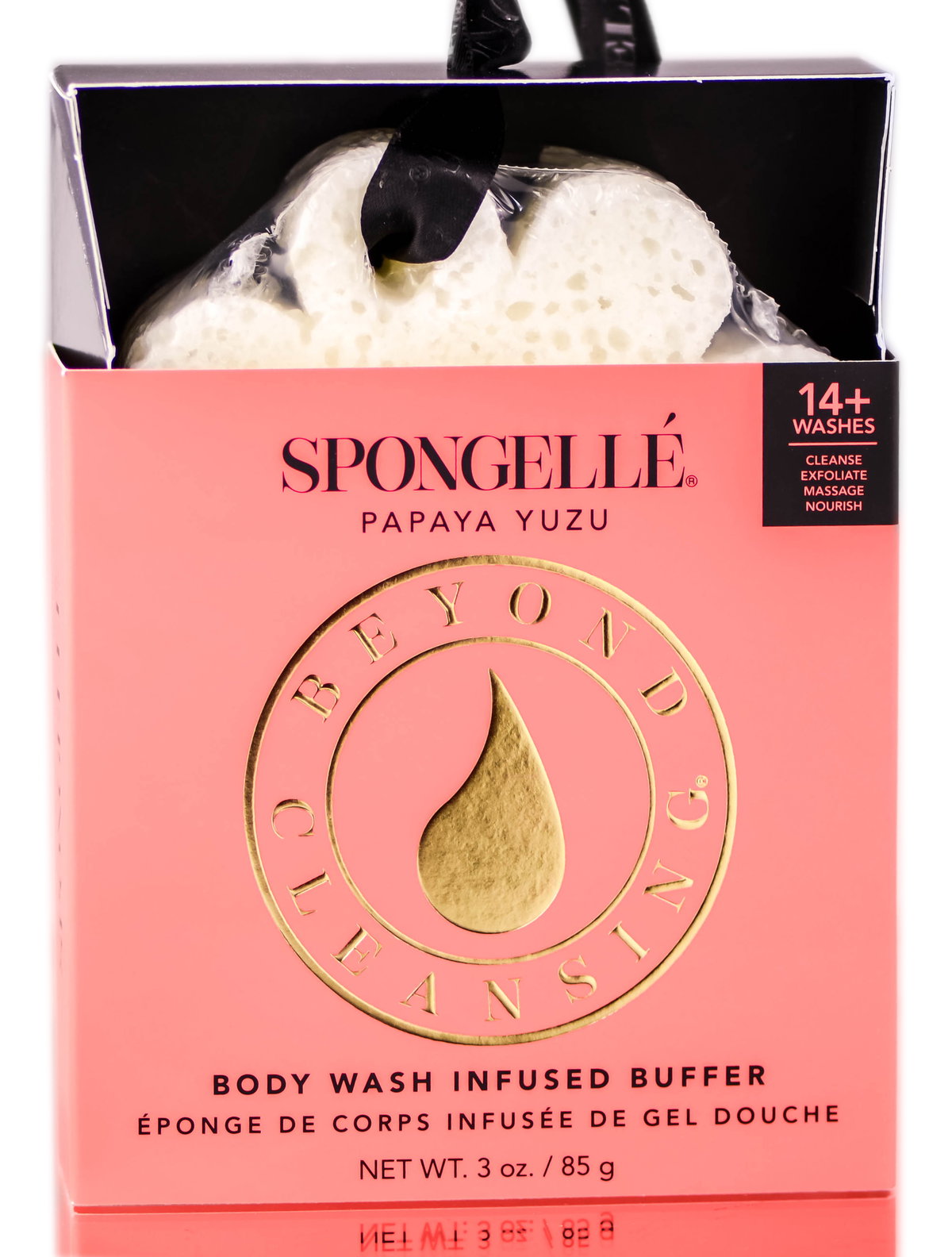 elle01-papaya - Spongelle Body Wash Infused Buffer-image1