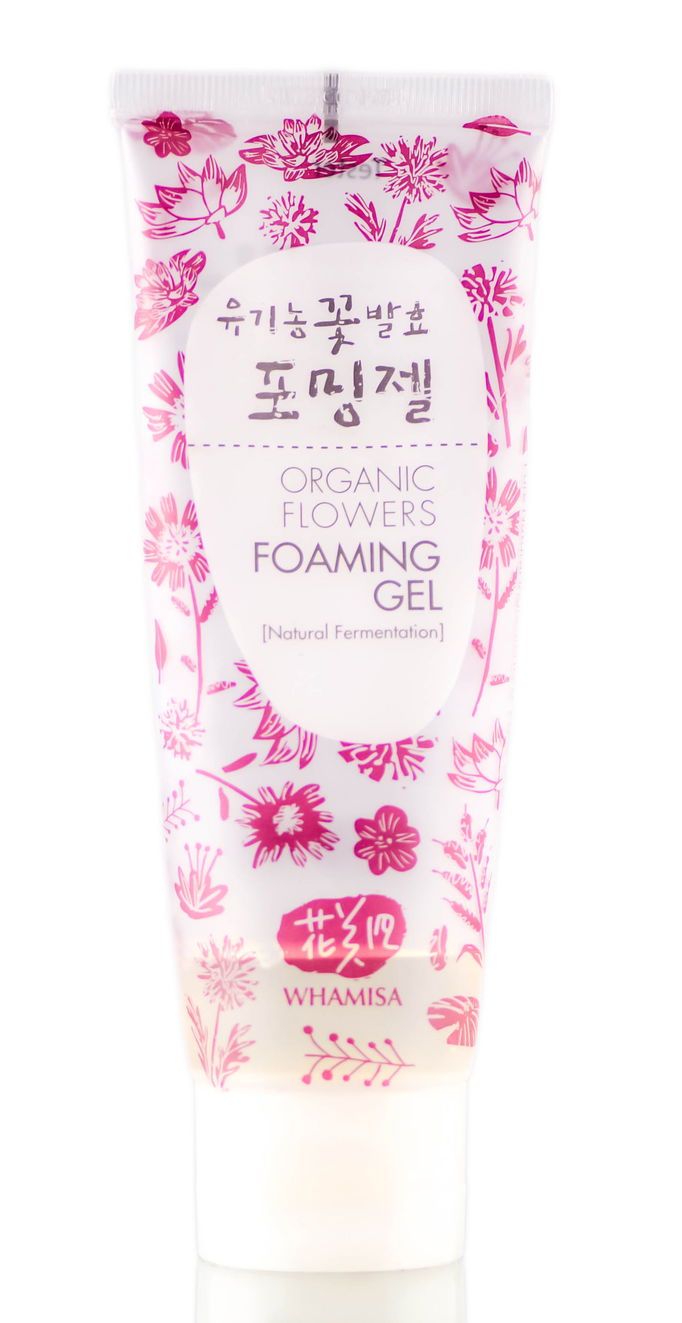 Whamisa Organic Flowers Foaming Gel