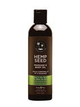 Earthly Body Hemp Seed Massage & Body Oil (8 oz)