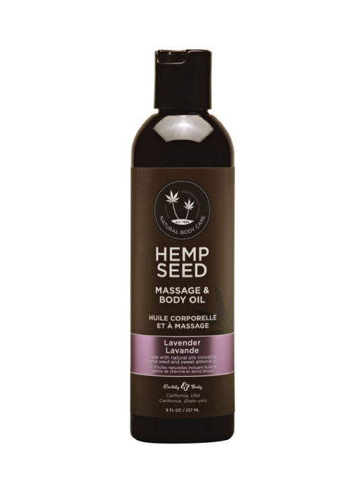 ear49-lavender - Earthly Body Hemp Seed Massage & Body Oil (8 oz)-image1