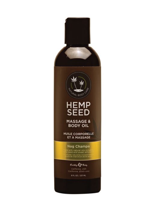 ear49-nag-cha - Earthly Body Hemp Seed Massage & Body Oil (8 oz)-image1 ear49-nag-cha - Earthly Body Hemp Seed Massage & Body Oil (8 oz)-image1