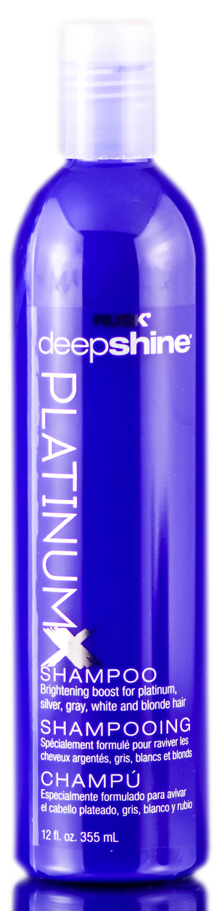 rsk48-12-oz - Rusk Deepshine PlatinumX Shampoo-image1 rsk48-12-oz - Rusk Deepshine PlatinumX Shampoo-image1