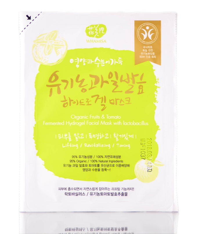 Whamisa Organic Fruits & Tomato Hydrogel Mask